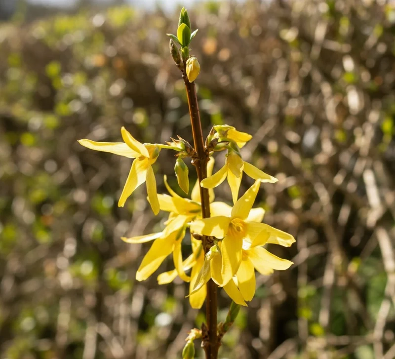 Forsythie Spectabilis - Topf-/Containerpflanzen