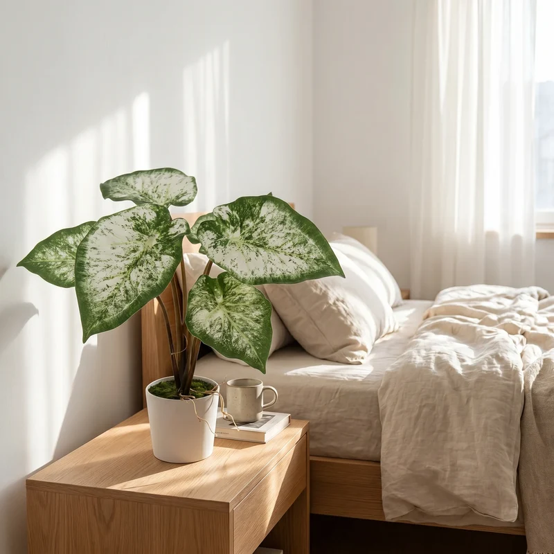 Künstliche Caladium - Dalia | 45 cm
