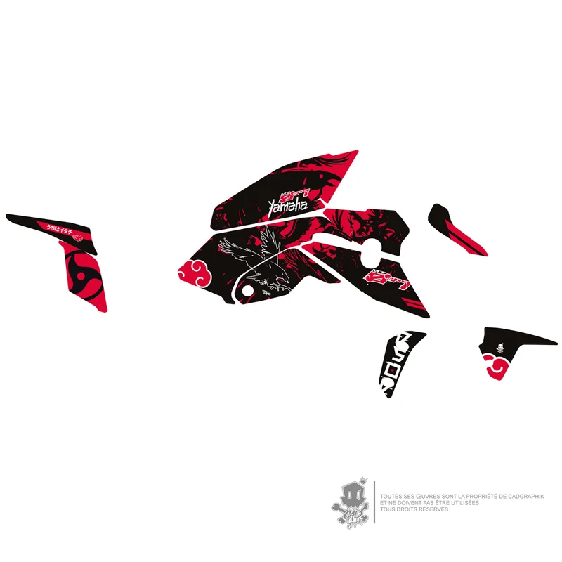 YAMAHA KIT DÉCO - MT07 V3 AKATSU
