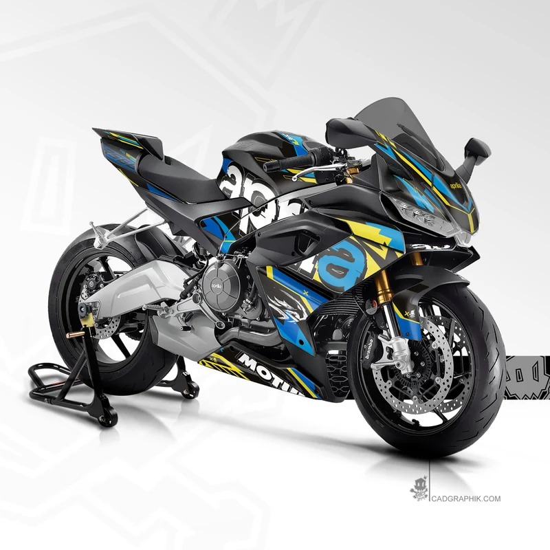 APRILIA KIT DÉCO - RS 660 WIPEOUT - ONLY 50