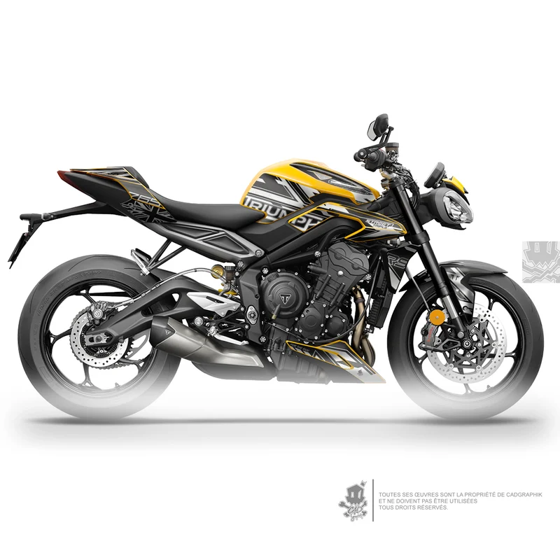 TRIUMPH KIT DÉCO - STREET TRIPLE 765 - JACK -W