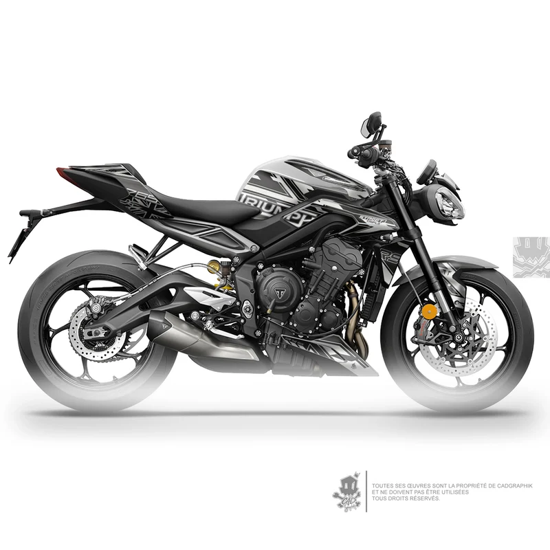 TRIUMPH KIT DÉCO - STREET TRIPLE 765 - JACK -W