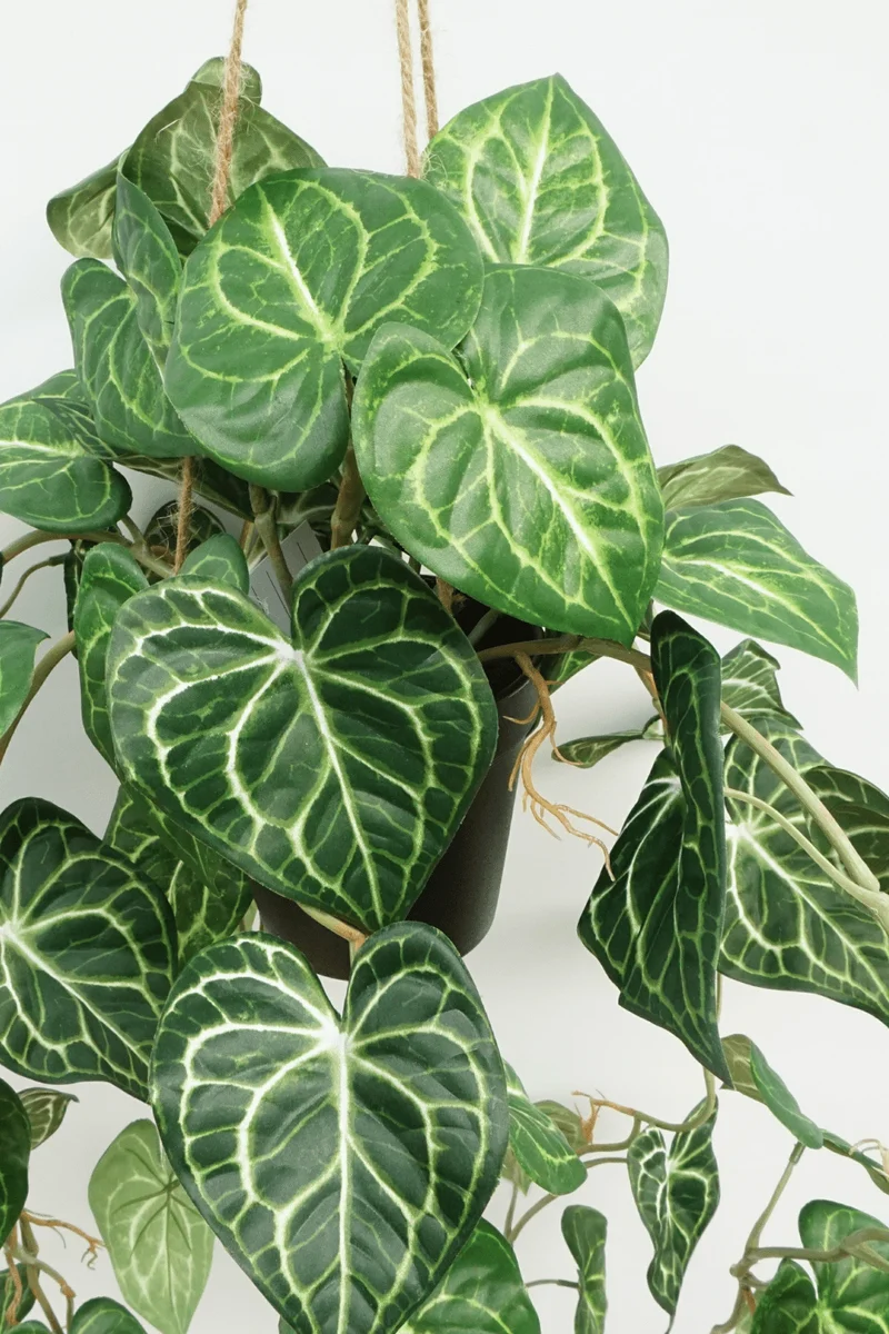 Viola künstliche Hängepflanze 95cm mit Schnur