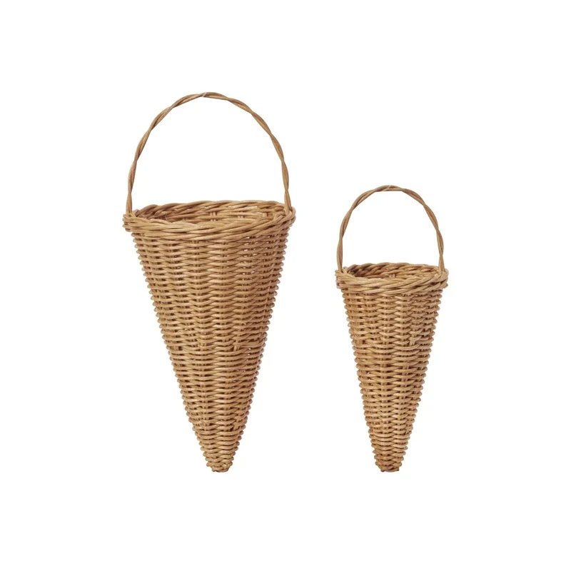 Braided Christbaumschmuck aus Rattan geflochten - ferm LIVING