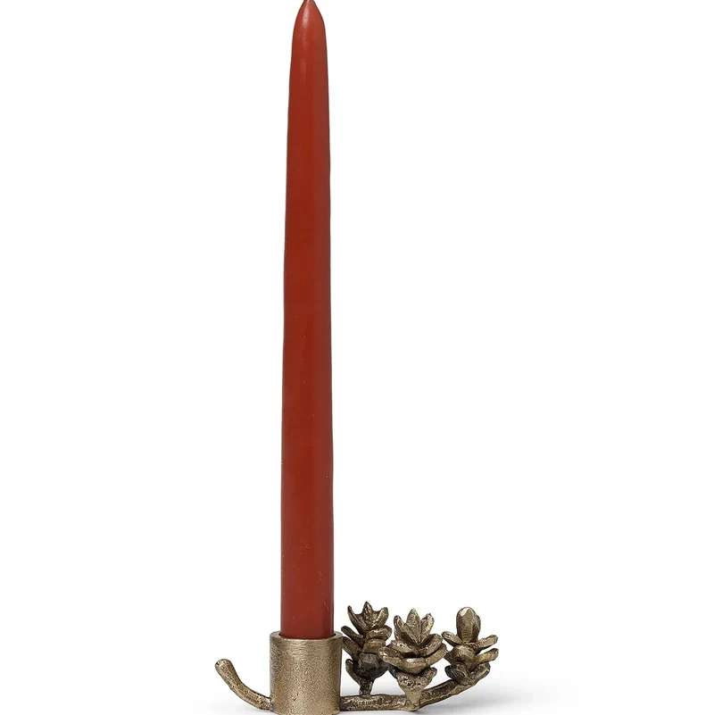 Forest Kerzenhalter Messing klein - ferm LIVING