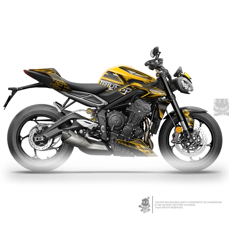 TRIUMPH KIT DÉCO - STREET TRIPLE 765 - JACK - Y