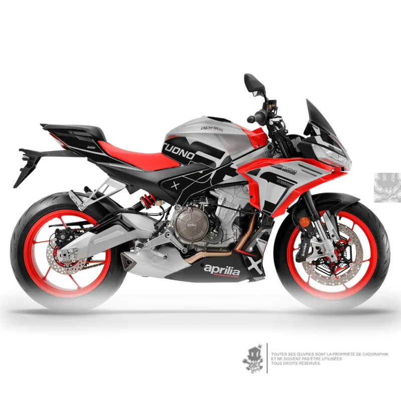 APRILIA KIT DÉCO -TUONO 660 GREY METALLIC TYP - ONLY 50