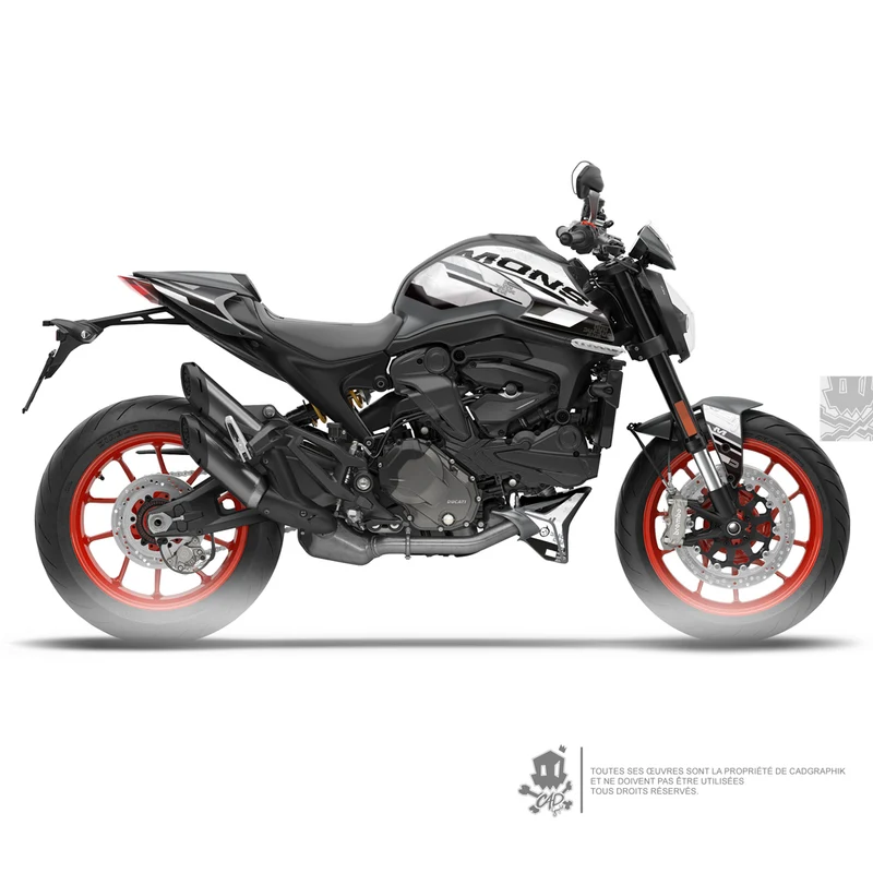 DUCATI KIT DÉCO - MONSTER 937 - PIX - ONLY 50