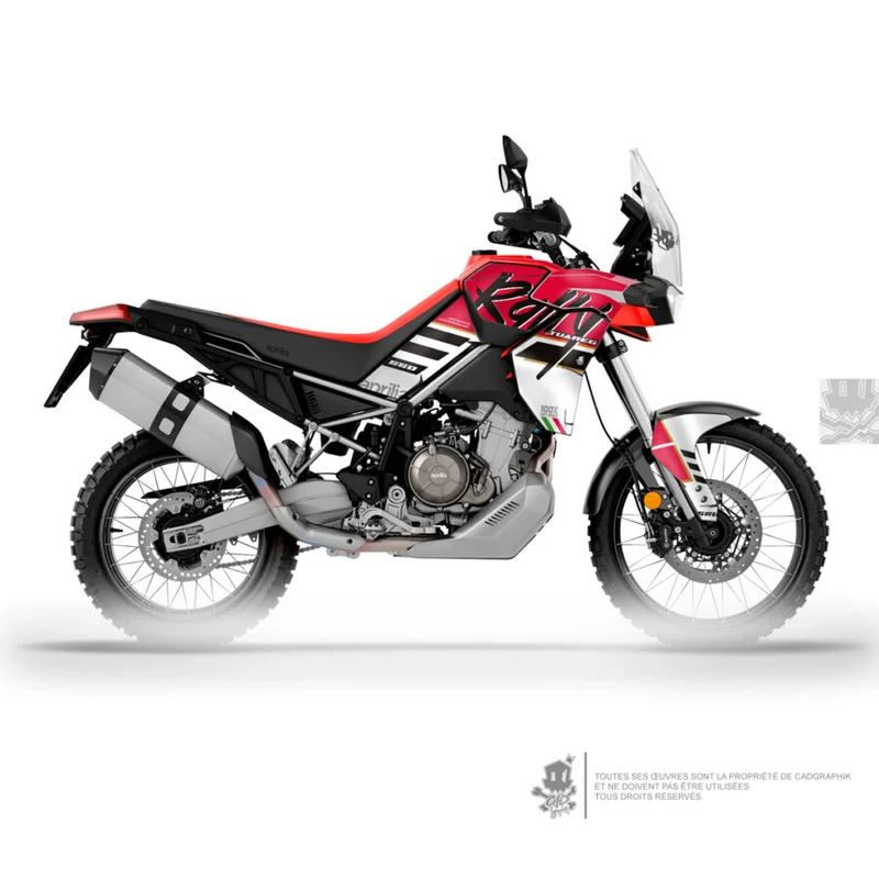 APRILIA KIT DÉCO - TUAREG 660 RED RALLY - ONLY 50