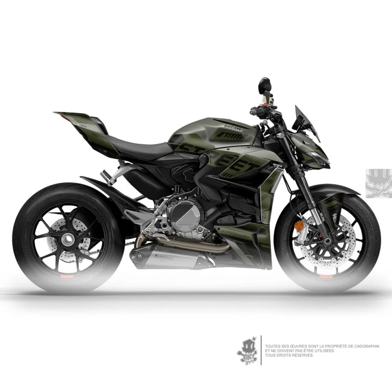 DUCATI KIT DÉCO – STREETFIGHTER V2 URBAN G – ONLY 50