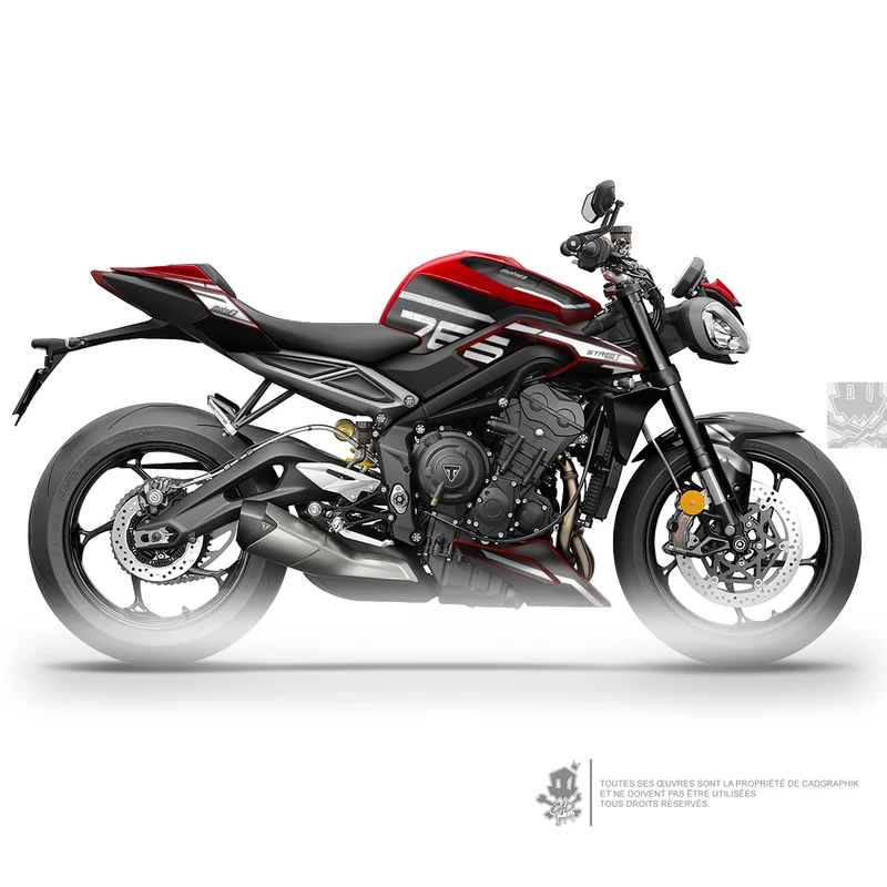 TRIUMPH KIT DÉCO - STREET TRIPLE 765 - M2-W