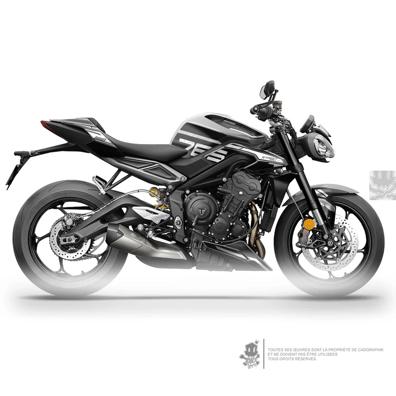 TRIUMPH KIT DÉCO - STREET TRIPLE 765 - M2-W