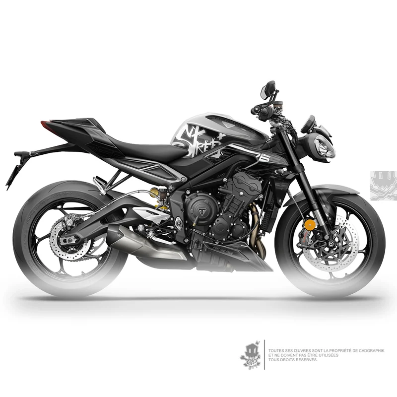 TRIUMPH KIT DÉCO - STREET TRIPLE 765 - PIXSTREET-G