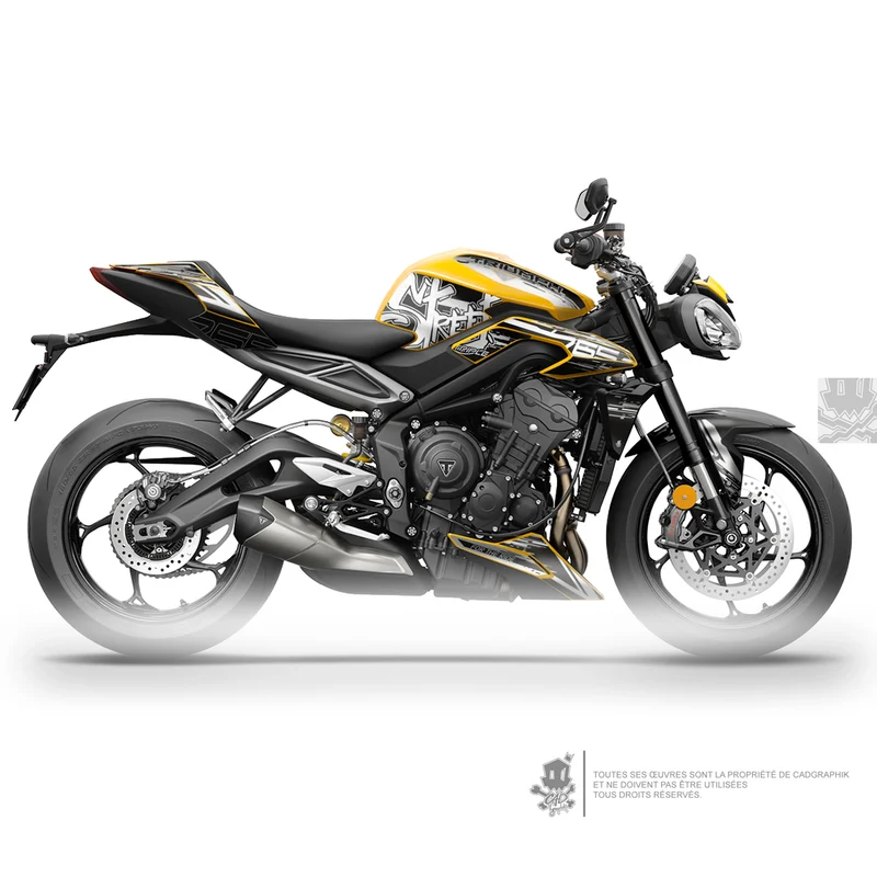 TRIUMPH KIT DÉCO - STREET TRIPLE 765 - PIXSTREET-W