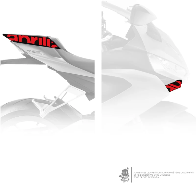 APRILIA - RS 660 RED PACK LOGO