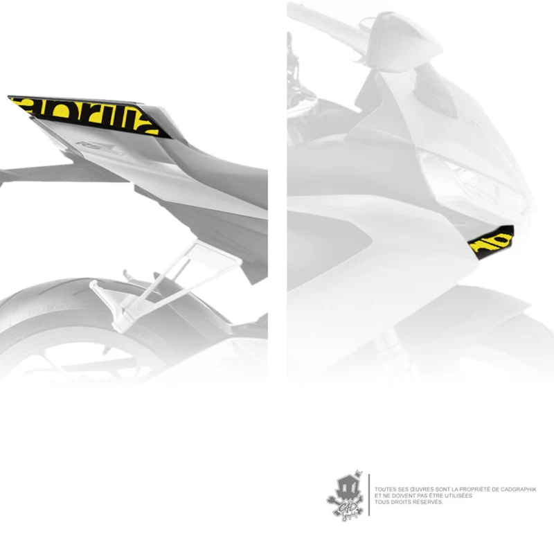 APRILIA - RS 660 ACIDE PACK LOGO