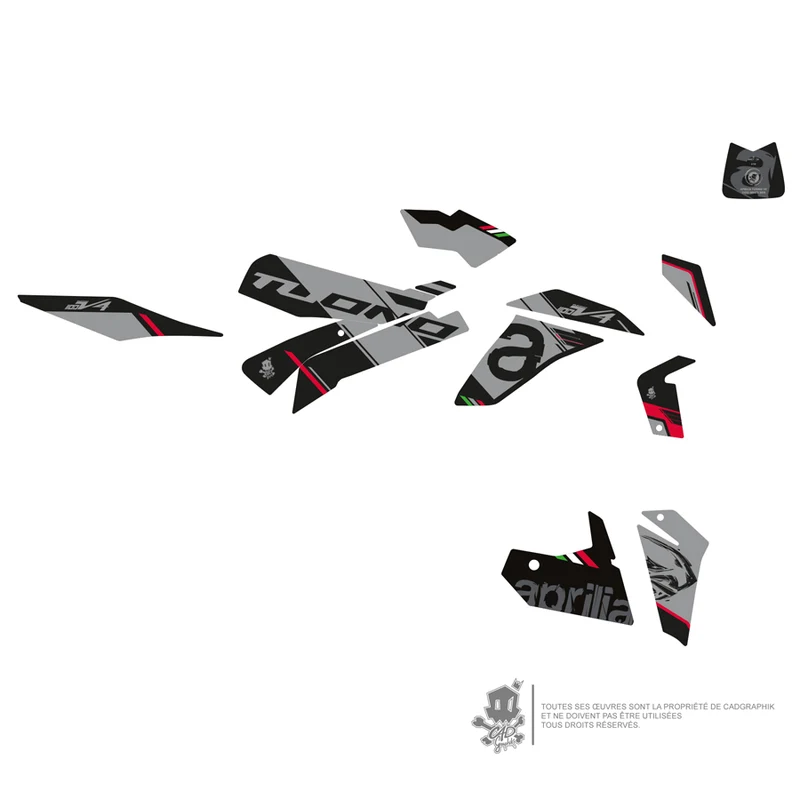 APRILIA KIT DÉCO -1100 TUONO V4 DAN G- ONLY 50