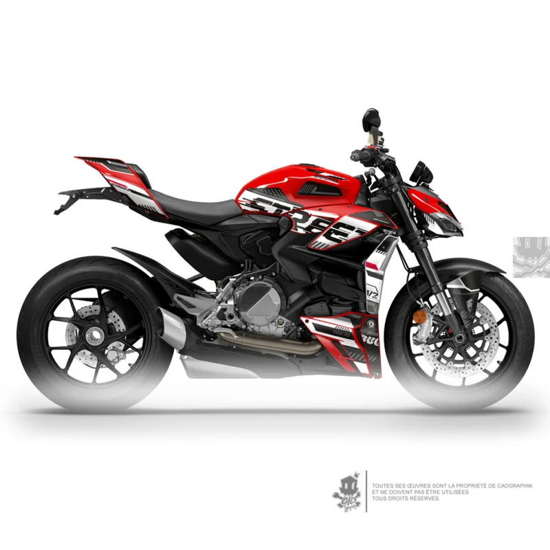 DUCATI KIT DÉCO – STREETFIGHTER V2 X – ONLY 50