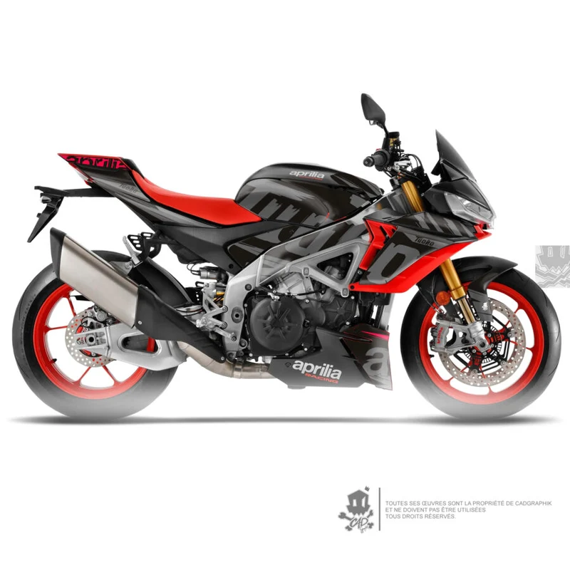 APRILIA KIT DÉCO - 1100 TUONO V4 FACTORY BLACK RAGE - ONLY 50