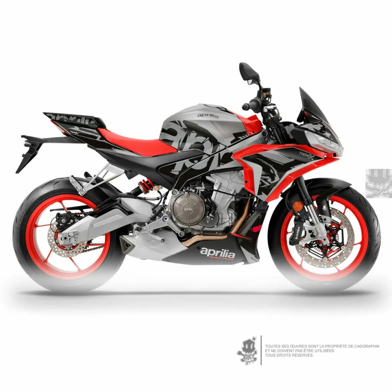 APRILIA KIT DÉCO-TUONO 660 X GREY APR3-ONLY 50