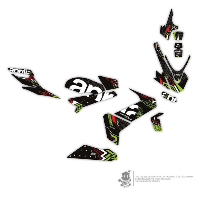 APRILIA KIT DÉCO - RS 660 TECH 01 - LI - ONLY 50