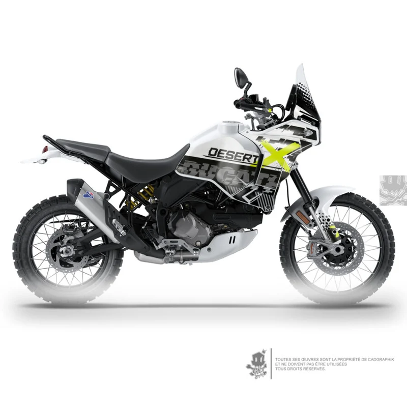DUCATI KIT DÉCO - DESERT X - ACIDE PIX - ONLY 50