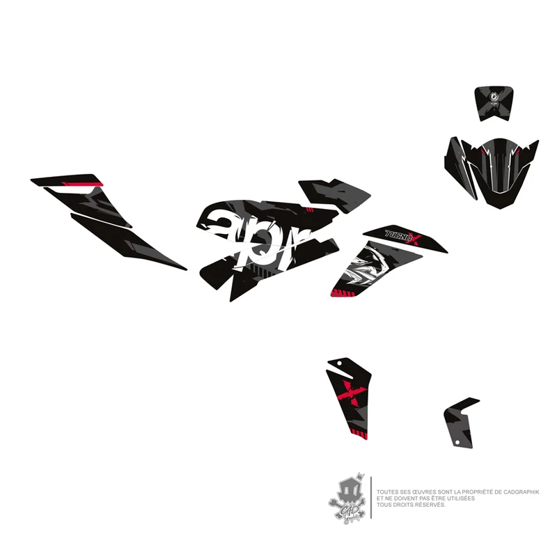 APRILIA KIT DÉCO -1100 TUONO V4 APR3- ONLY 50