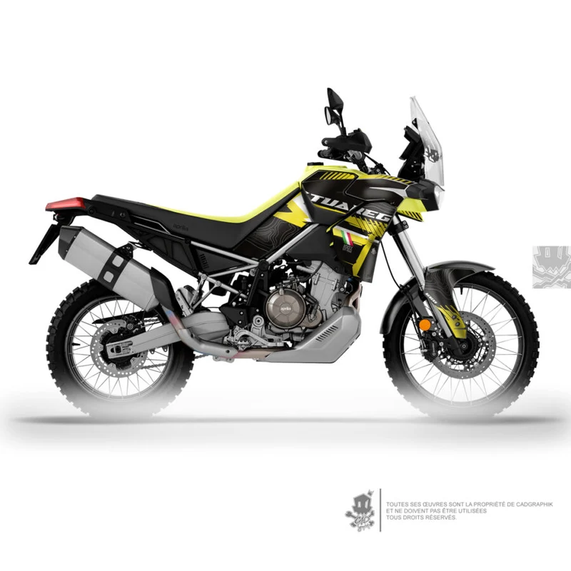APRILIA KIT DÉCO - TUAREG 660 ACIDE - ONLY 50