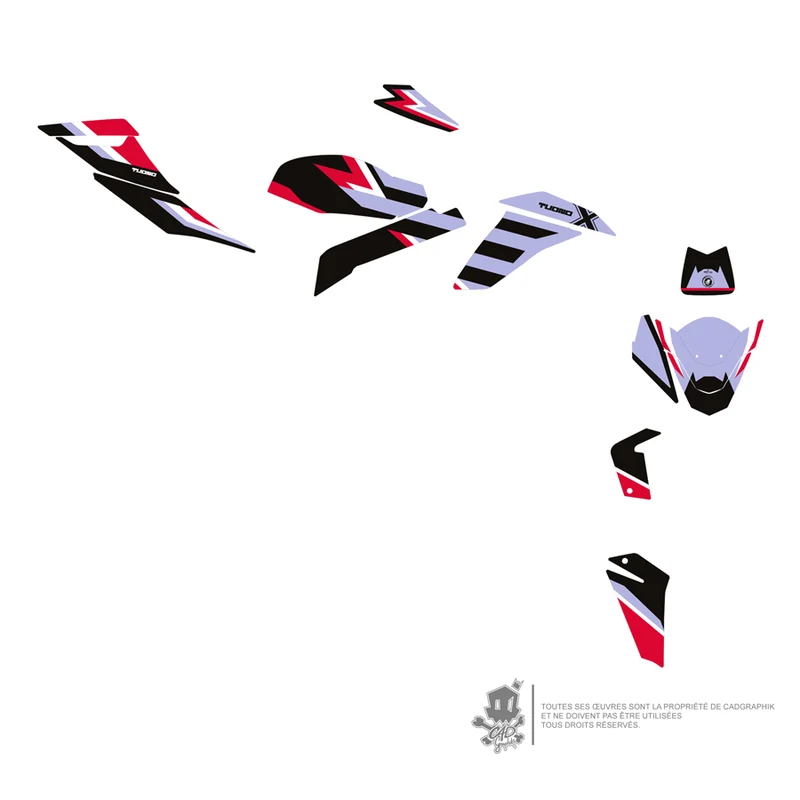 APRILIA KIT DÉCO -1100 TUONO V4 X - ONLY 50