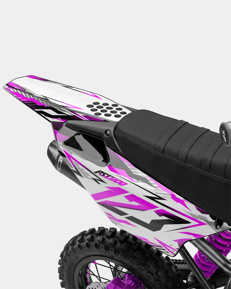 FERAL - Kit Déco Dirt Bike Semi-Personnalisable - Rose