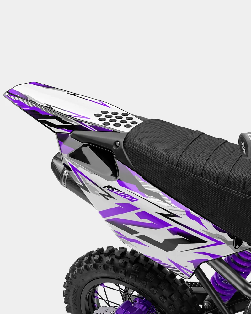 FERAL - Kit Déco Dirt Bike Semi-Personnalisable - Violet