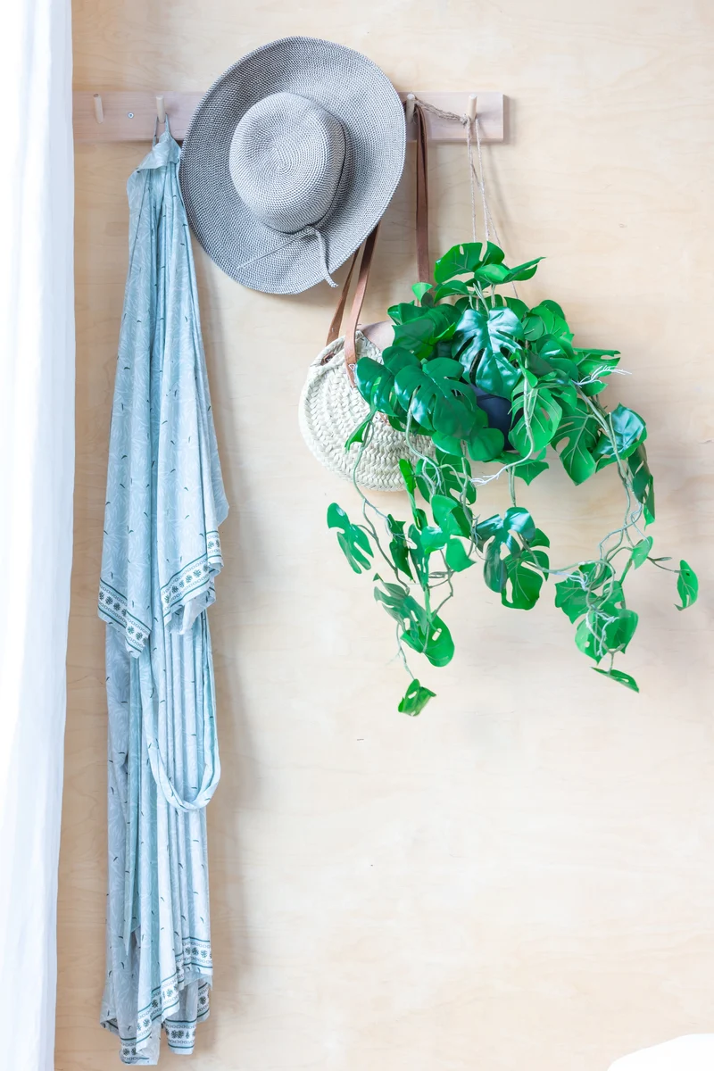 Monstera künstliche Hängepflanze 95cm