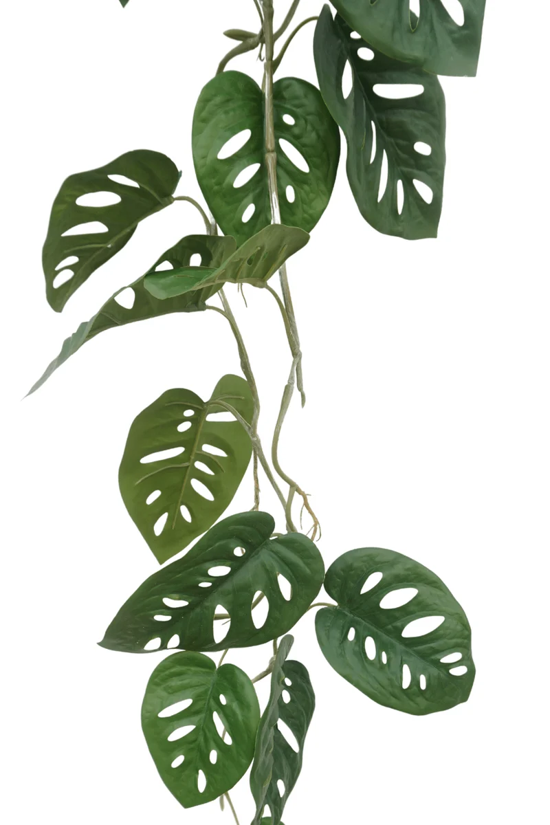 Monstera Monkey Bush künstliche Girlande 120cm