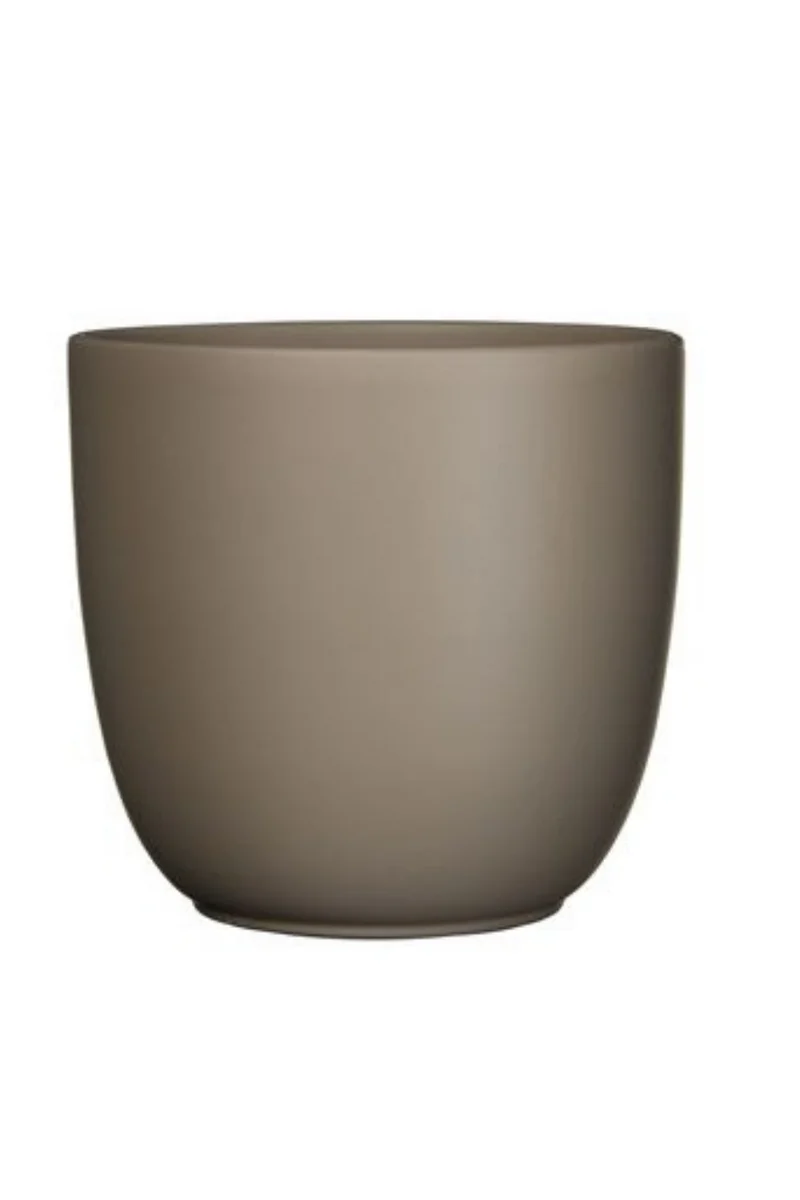 Blumentopf Tusca Taupe 23cm hoch x 25Ø x 22Ø