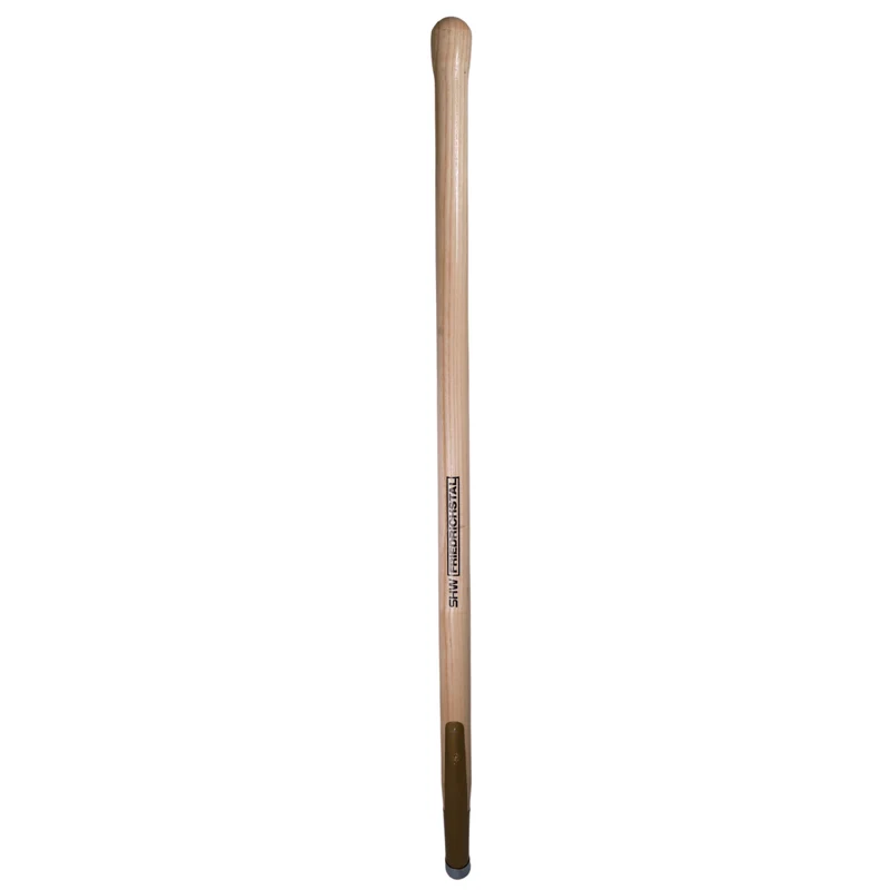 SHW Ersatzstiel für Spatengabel, Esche, 105 cm, Knopf-Griff