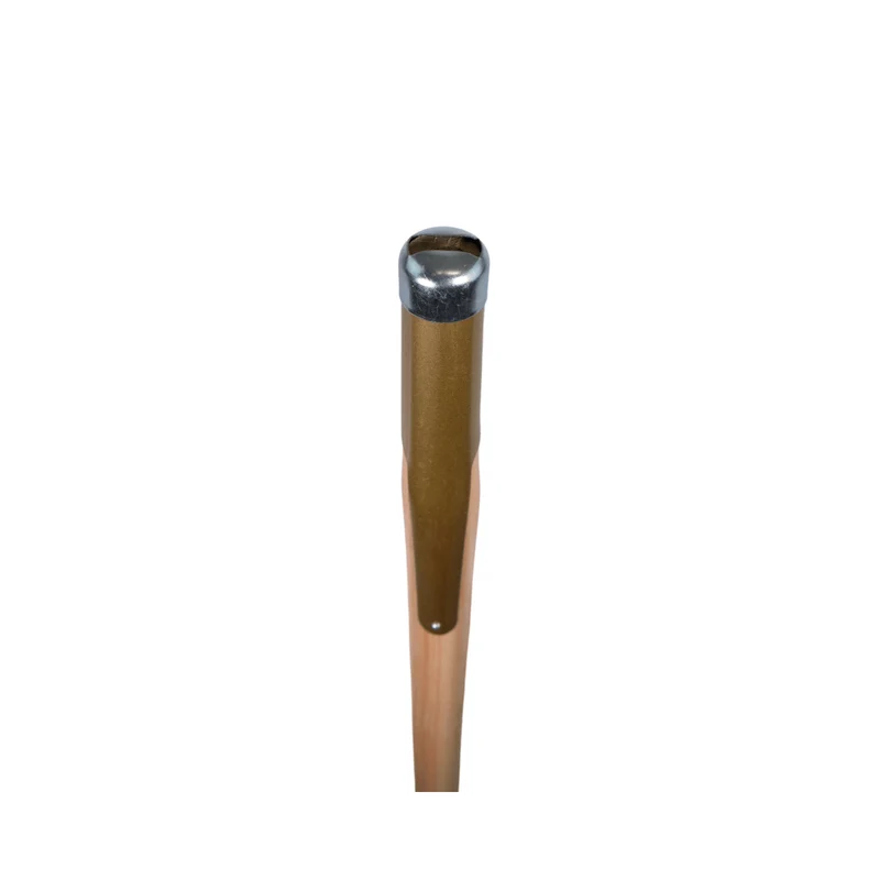 SHW Ersatzstiel für Spatengabel, Esche, 105 cm, Knopf-Griff