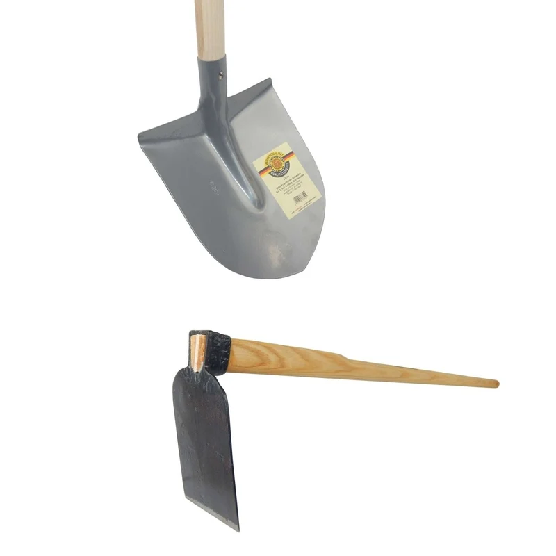SET: SHW Heilbronner Hacke Gr. 0 + Frankfurter Schaufel silber
