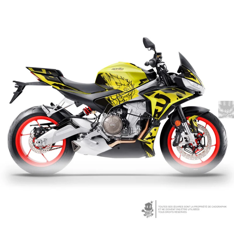 APRILIA KIT DÉCO - TUONO 660 X ACIDE LION 2 - ONLY 50