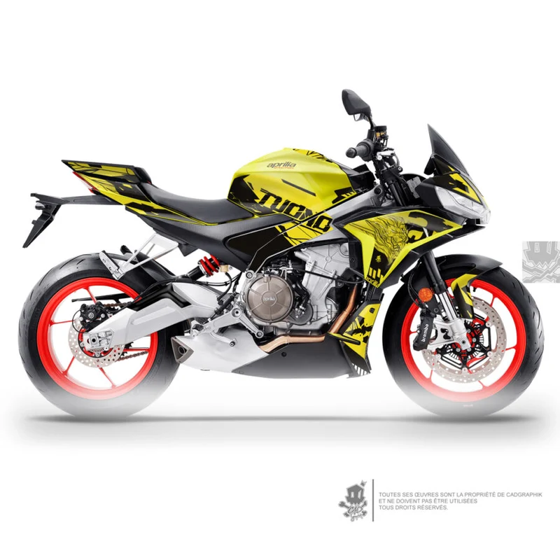 APRILIA KIT DÉCO - TUONO 660 X ACIDE LION 1 - ONLY 50