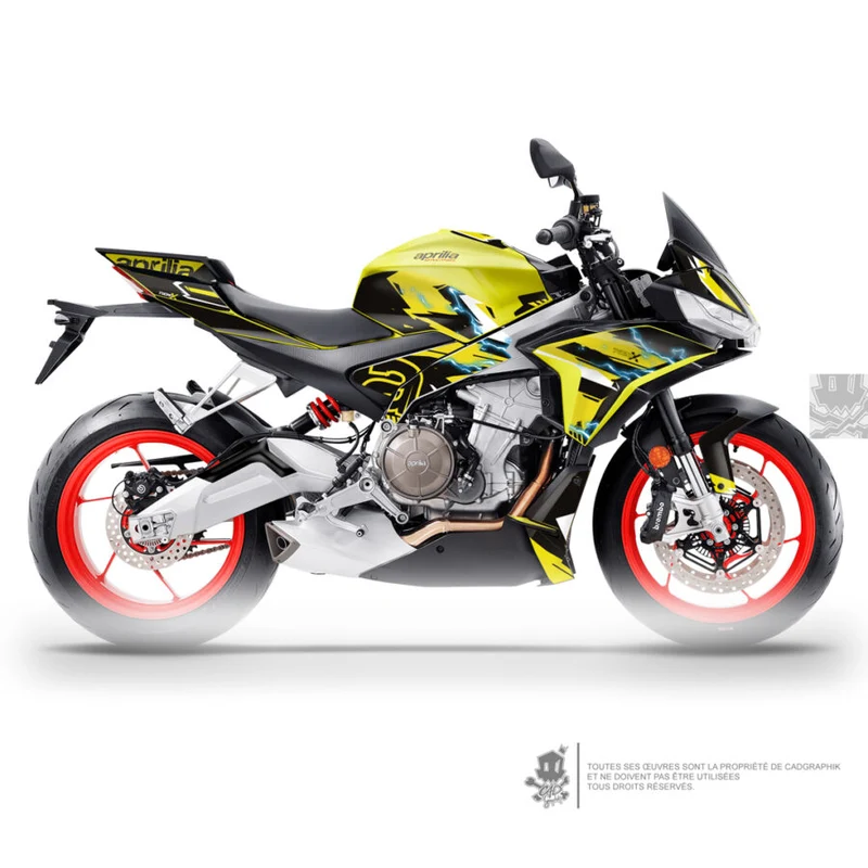APRILIA KIT DÉCO - TUONO 660 X ACIDE FULMINE - ONLY 50