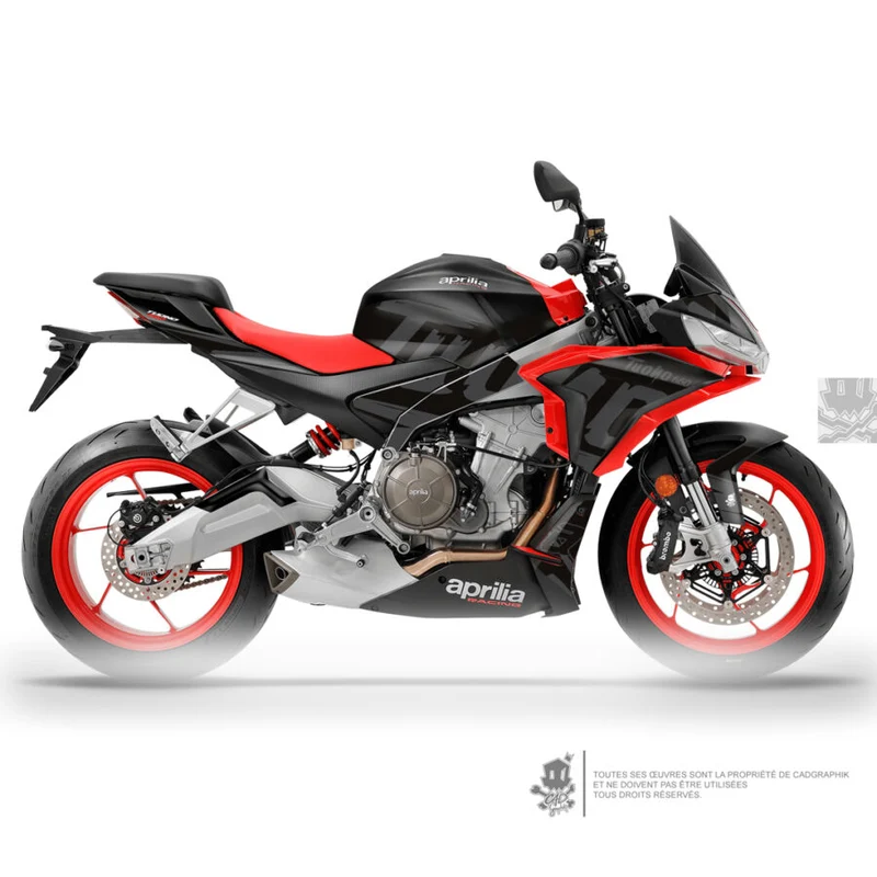 APRILIA KIT DÉCO -TUONO 660 BLACK RAGE - ONLY 50