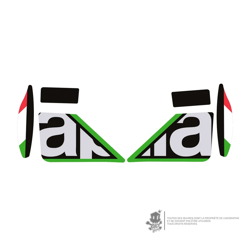 APRILIA-WINGLETS KIT- TUON0 2020