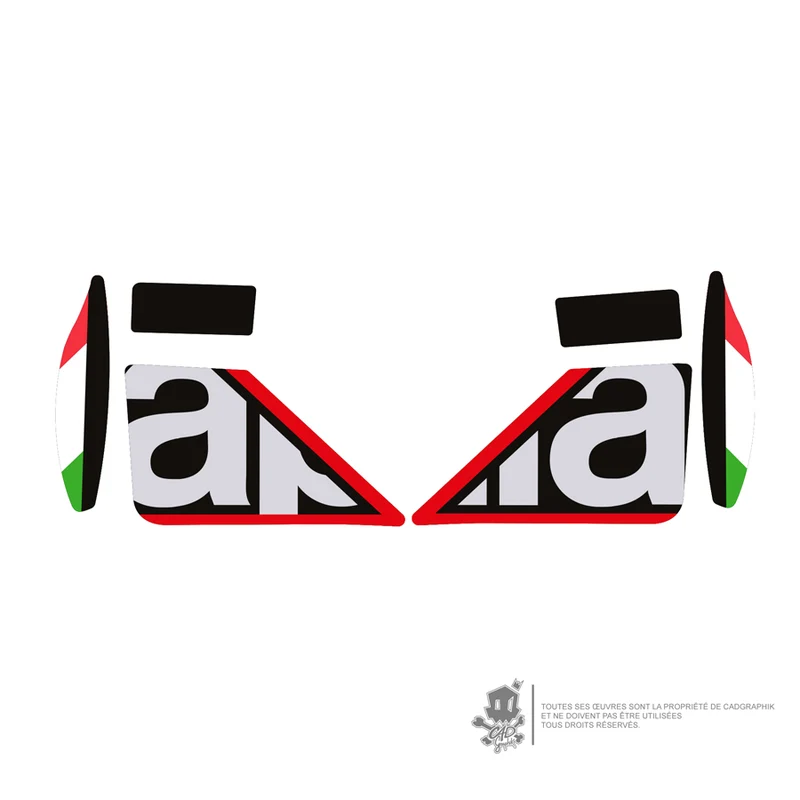 APRILIA-WINGLETS KIT- TUON0 2020