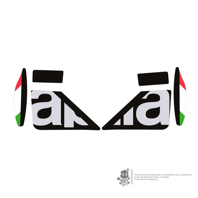 APRILIA-WINGLETS KIT- TUON0 2020
