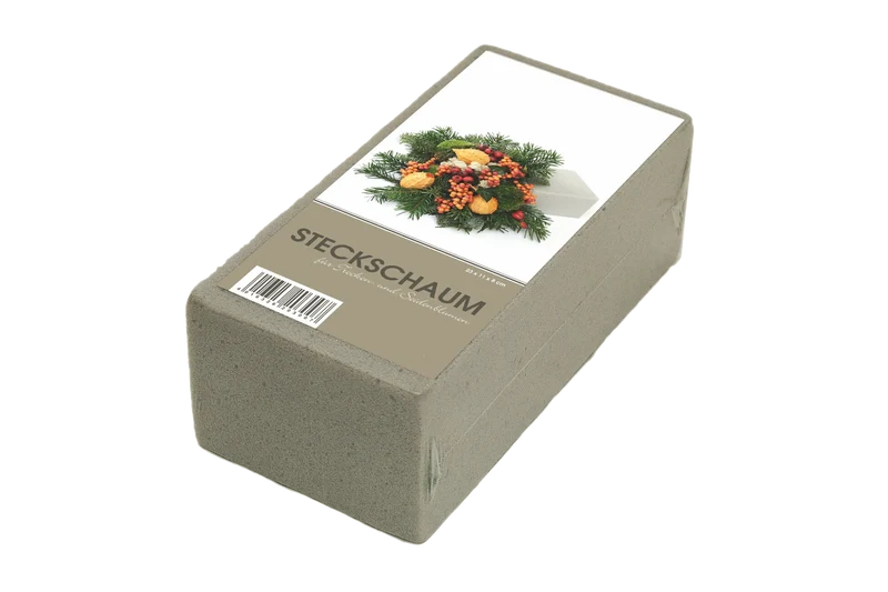 Trockensteckmasse | Trockenschaumziegel für Kunstblumen