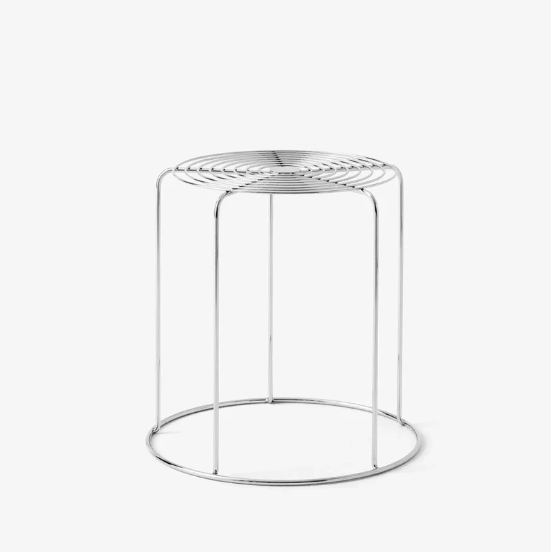Wire Stool VP11 – Chrom Hocker von Verner Panton