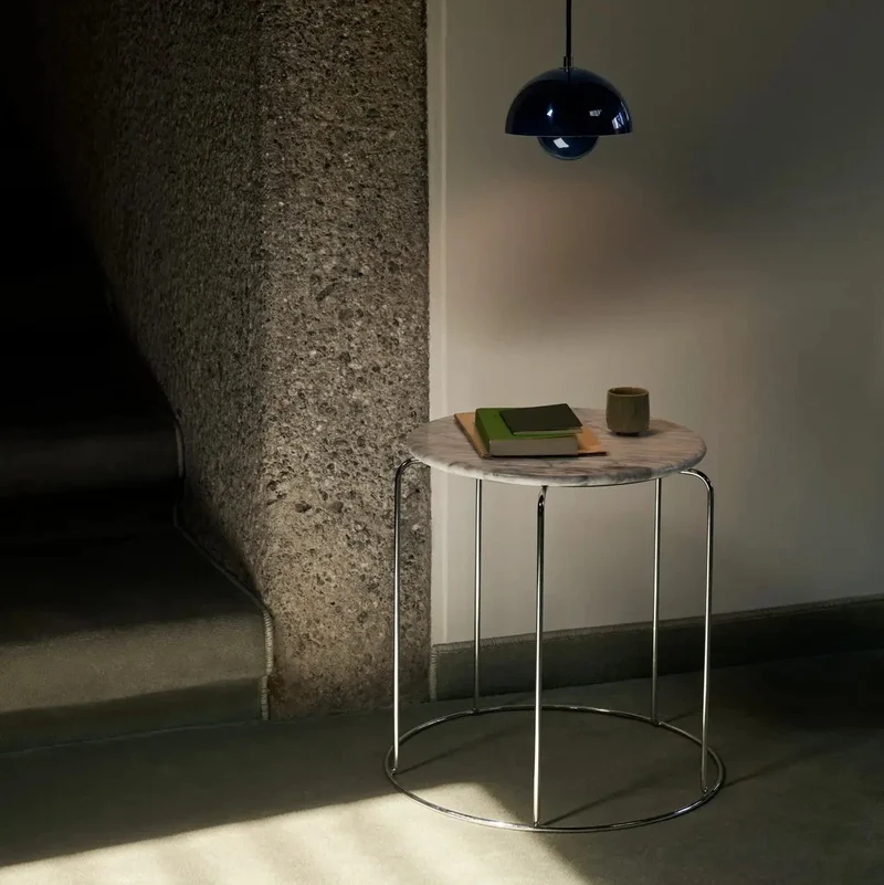 Wire Stool VP11 – Chrom Hocker von Verner Panton