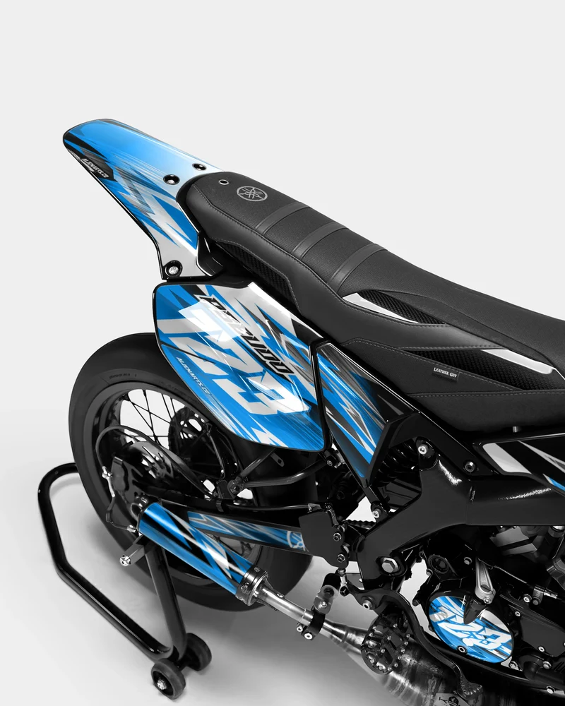 AUROPE - Kit deco YAMAHA DT 50cc - Bleu