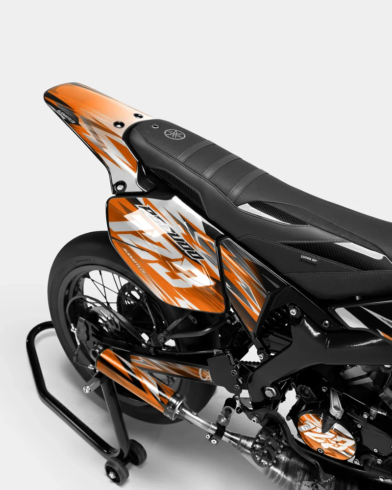 AUROPE - Kit deco YAMAHA DT 50cc - Orange