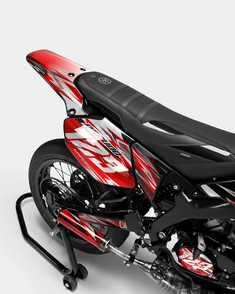 AUROPE - Kit deco YAMAHA DT 50cc - Rouge